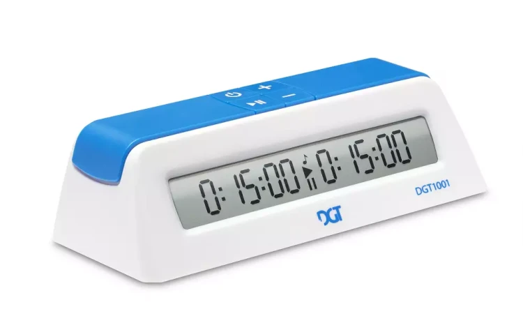 DGT 1001 Biały - Zegar szachowy dla szkół i klubów - sklep szachowy 3.png