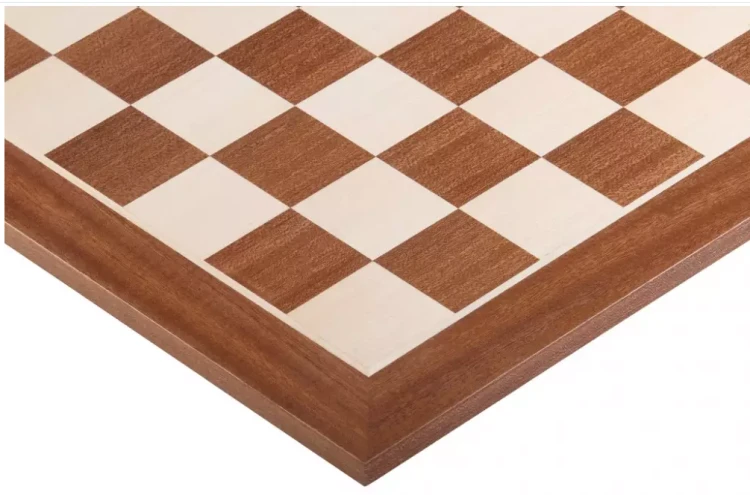 szachownica 3d _Deska szachowa nr 5 (bez opisu) mahoń_jawor (intarsja) .png