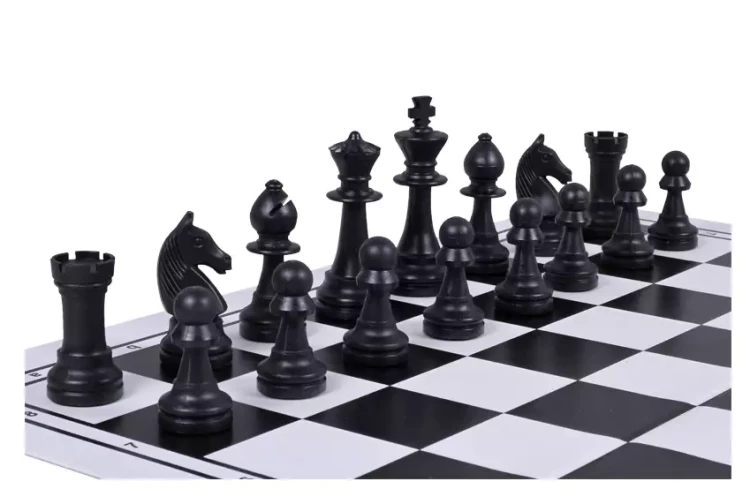 Figury szachowe Staunton nr 6 kremowo-czarne (król 96 mm) - sklep szachowy5.png